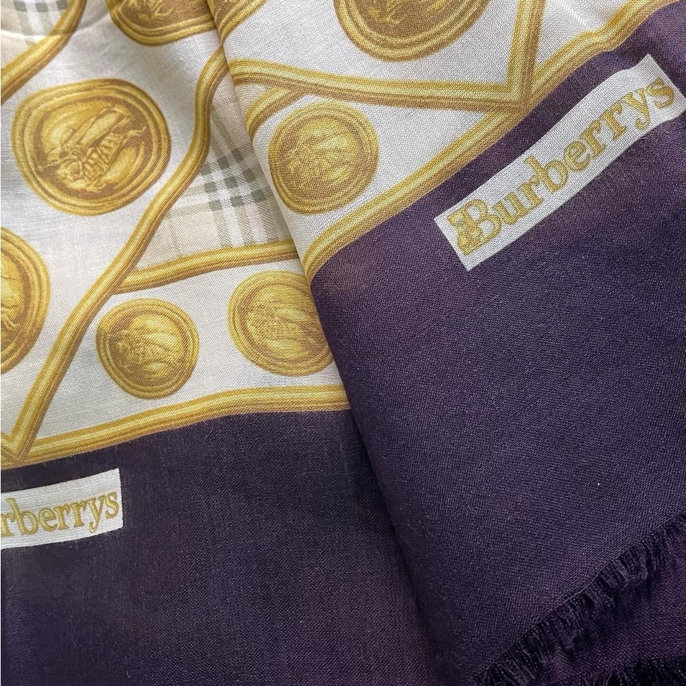 Burberry Prorsum Wool/Silk Blend Scarf. - Picture 14 of 16